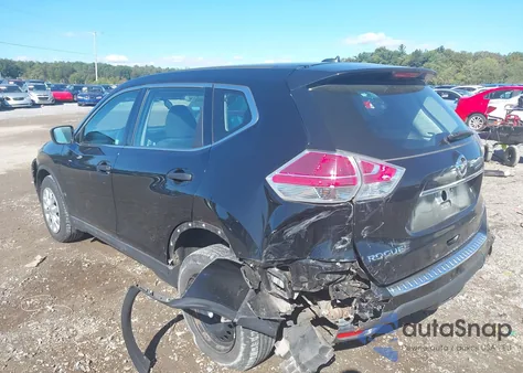 2016 Nissan Rogue S из США, поврежденный, VIN 5N1AT2MV7GC917759